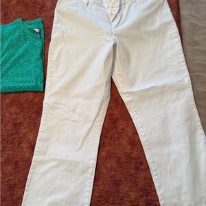 Women’s white slacks